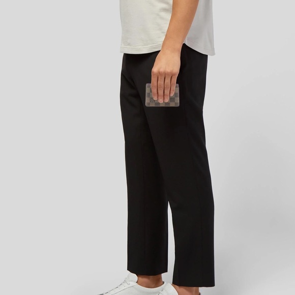 LOUIS VUITTON 2008 Damier Ebene Pattern Pocket Organizer - Picture 3 of 5